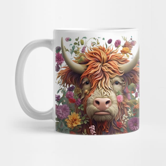 Highland Cow by TooplesArt